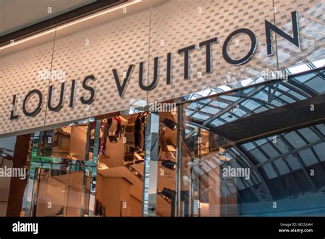 Louis Vuitton sign in